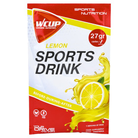WCUP Sports Drink Citron 30g | Boisson Énergétique Isotonique