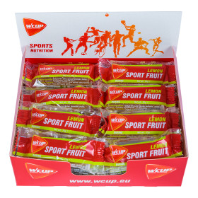 WCUP Sport Fruit Citron - 32 x 25g | Pack Énergie & Fraîcheur