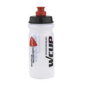 Bidon WCUP 600ml Transparent Elite | Hydratation Sportive Précise
