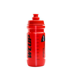 Bidon WCUP 600ml Rouge Elite | Hydratation Sportive Haute Visibilité